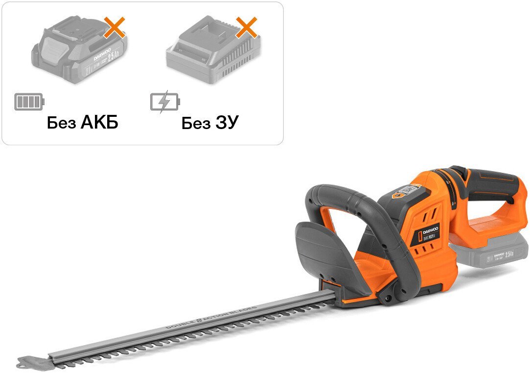 Кусторез Daewoo Power DAHT 1621Li (без АКБ)