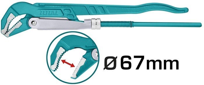 Ключ трубный Total THT172023