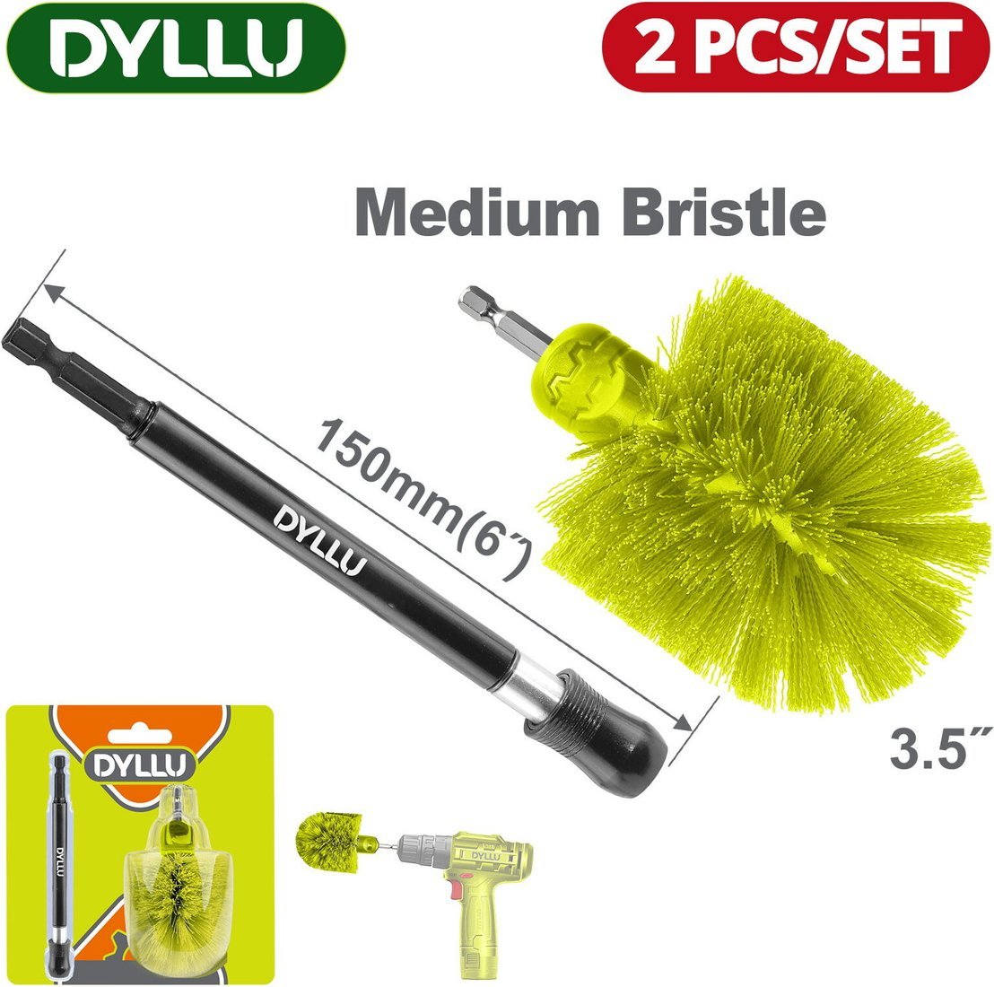 Щетка для электроинструмента Dyllu DTND2404