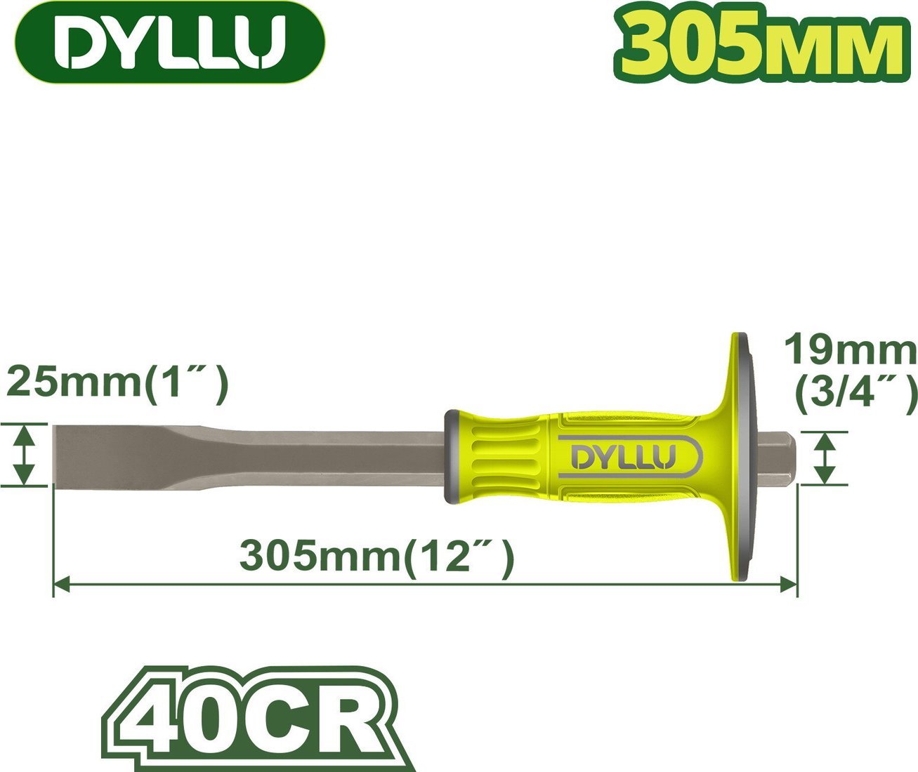 Зубило Dyllu DTCC2312