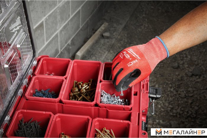 Перчатки хозяйственные Milwaukee Cut level 2/B 7/S 4932479906