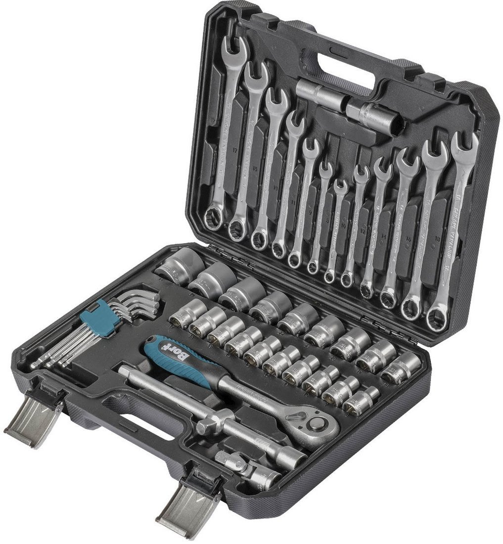 Универсальный набор инструментов Bort BTK-47 (47 предметов)