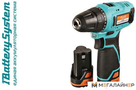 Дрель-шуруповерт Sturm CD1240C (с 2-мя АКБ, кейс) купить в Минске с доставкой