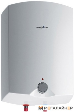 Накопительный электрический водонагреватель над мойкой Gorenje GT 10 O/V6 купить в Минске с доставкой