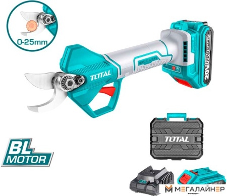 Секатор Total TSSLI202581 (с 1-им АКБ) купить в Минске с доставкой