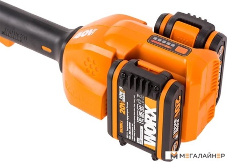 Триммер Worx WG183E (с 2-мя АКБ) купить в Минске с доставкой