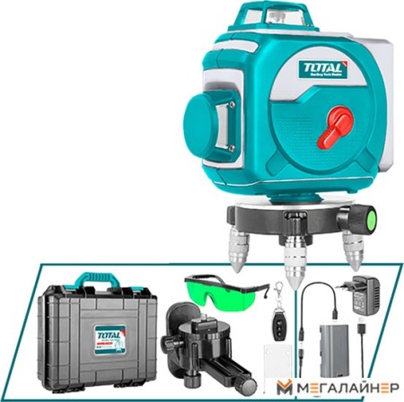 Купить Лазерный нивелир Total TLL255267 (с АКБ) в Минске с доставкой