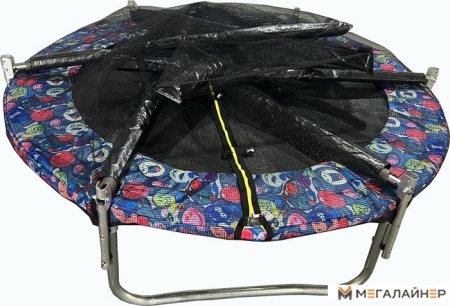 Батут Calviano Smile 183 см-6 ft INSIDE с внутренней сеткой складной