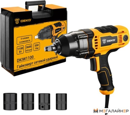 Гайковерт Deko DKIW1100 063-3004 купить в Минске с доставкой