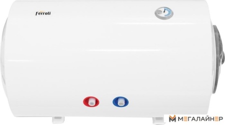 Накопительный электрический водонагреватель Ferroli E-glasstech HBO80 купить в Минске с доставкой