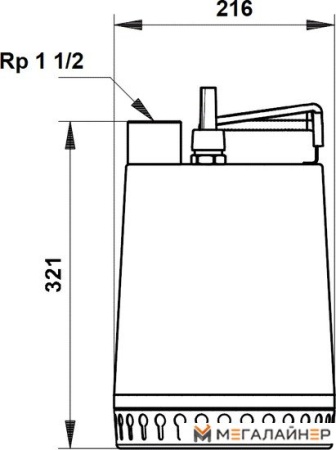 Дренажный насос Grundfos Unilift AP12.40.06.A1 купить в Минске с доставкой