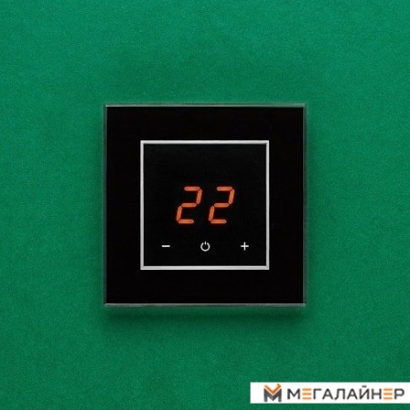 Терморегулятор DeLUMO Orto (9005 классический черный)