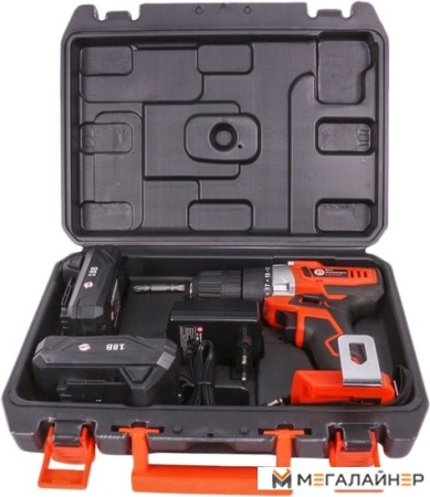 Дрель-шуруповерт Калибр ДА-14.4-2А+ (с 2-мя АКБ) купить в Минске с доставкой