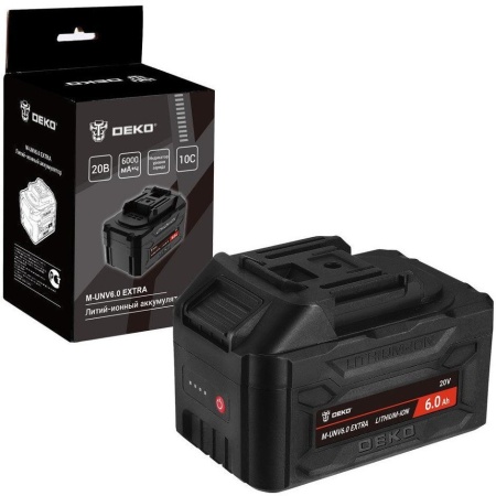Аккумулятор Deko M-UNV6.0 Extra 081-1021 (20В/6 Ач)