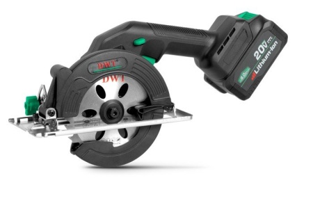 Дисковая (циркулярная) пила DWT AHKP-20-140 DN-4C2 (с 2-мя АКБ) купить в Минске с доставкой