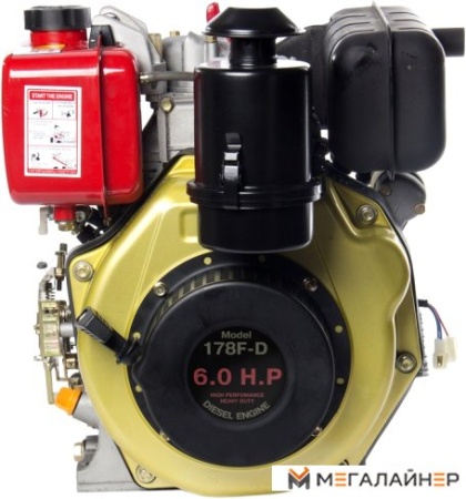 Дизельный двигатель Zigzag SR178FD купить в Минске с доставкой