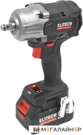 Гайковерт ELITECH HD Professional CW 2009SL E2201.059.01 (с 1-им АКБ 4 Ач, кейс) купить в Минске с доставкой