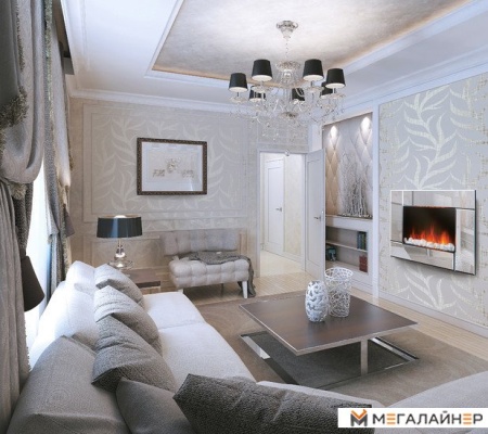 Электрокамин Electrolux EFP/W-2000S (зеркальный)