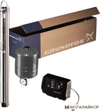 Скважинный насос Grundfos SQE 3-65 комплект купить в Минске с доставкой