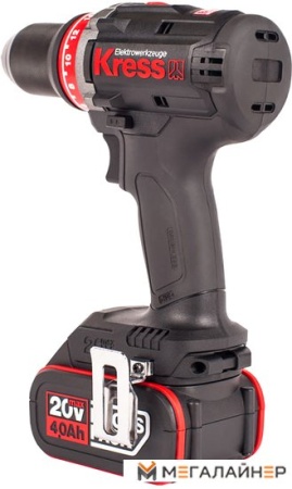 Дрель-шуруповерт Kress KU124 (с 2-мя АКБ, кейс) купить в Минске с доставкой