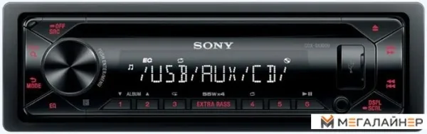 CD/MP3-магнитола Sony CDX-G1300U