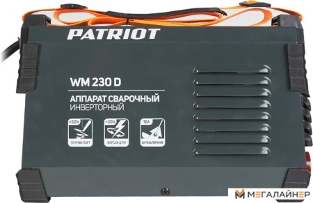 Сварочный инвертор Patriot WM 230D