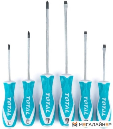 Набор отверток Total THT250606 (6 предметов) купить в Минске с доставкой