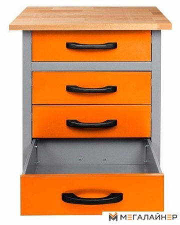 Стол-верстак Baumeister Бернд BTC-005 (оранжевый) купить в Минске с доставкой