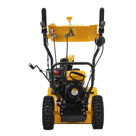 Гибридная снегоуборочная машина с функц. подметания Denzel SWB-600, 212 сс, руч. старт, 2 насадки купить в Минске с доставкой