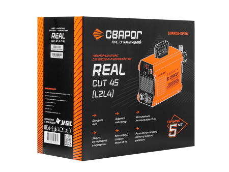 Аппарат плазменной резки Сварог REAL CUT 45 (L2L4)