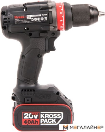 Дрель-шуруповерт Kress KU124 (с 2-мя АКБ, кейс) купить в Минске с доставкой