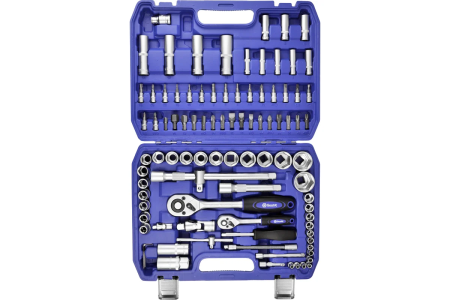 Набор головок и бит 94пр. БелАК Профи (1/4", 1/2", 6 граней, закалка V3) (БАК.07002) купить в Минске с доставкой