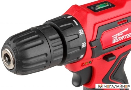 Дрель-шуруповерт Wortex BD 1213 Li BD1213Li03129A2 (с 1-им АКБ, набор оснастки) купить в Минске с доставкой