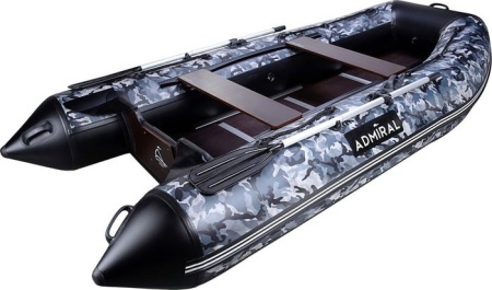 Моторно-гребная лодка Адмирал 335 (камуфляж)