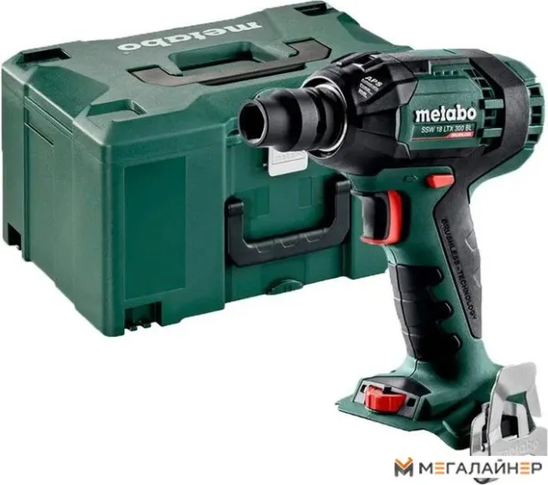 Гайковерт Metabo SSW 18 LTX 300 BL 602395840 (без АКБ, с кейсом) купить в Минске с доставкой