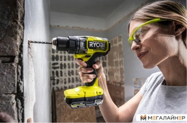 Ударная дрель-шуруповерт Ryobi RPD18X-2C52S 5133005527 (с 2-мя АКБ 2 Ач+5 Ач, сумка) купить в Минске с доставкой
