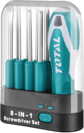 Набор отверток Total THT250906 (9 предметов)