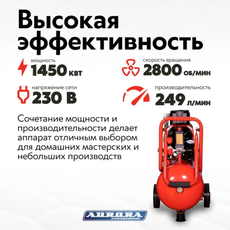 Безмасляный компрессор Aurora PASSAT-25 Black 4G