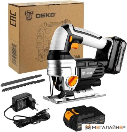 Электролобзик Deko DKJS20 SET 2 063-4211 (с 2-мя АКБ) купить в Минске с доставкой