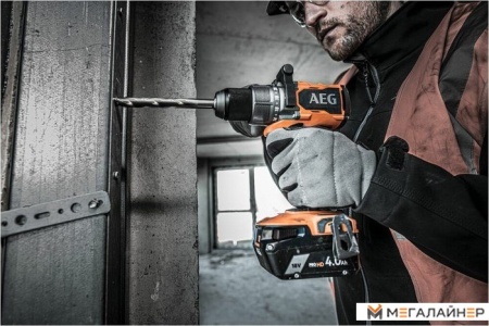 Дрель-шуруповерт AEG Powertools BS 18C3BL-402C 4935478936 (с 2-мя АКБ, кейс) купить в Минске с доставкой