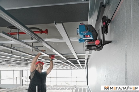 Купить Лазерный нивелир Bosch GLL 2-80 P (с держателем BM 1) [0601063208] в Минске с доставкой