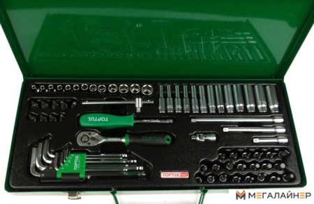 Набор торцевых головок и бит Toptul GCAD7202 72 предмета купить в Минске с доставкой