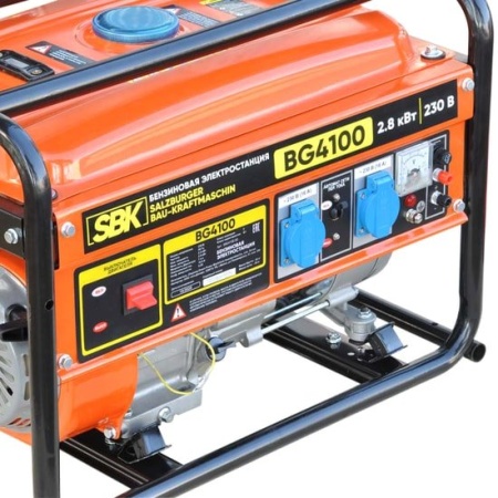 Купить Бензиновый генератор SBK BG4100 в Минске с доставкой по РБ
