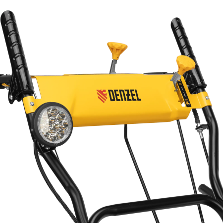 Гибридная снегоуборочная машина с функц. подметания Denzel SWB-600, 212 сс, руч. старт, 2 насадки купить в Минске с доставкой