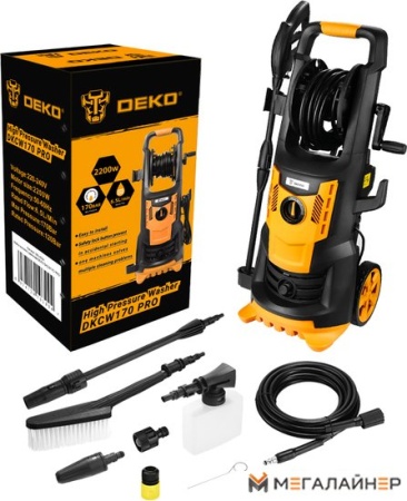 Мойка высокого давления Deko DKCW170 PRO купить в Минске с доставкой