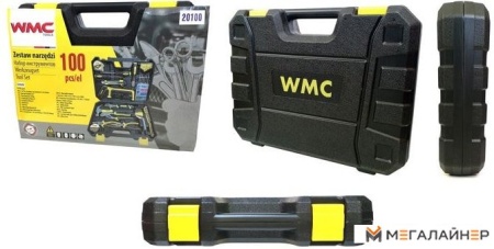 Универсальный набор инструментов WMC Tools 20100 (100 предметов) купить в Минске с доставкой