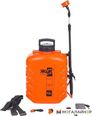 Аккумуляторный опрыскиватель Жук Электро Классик 3574-00 (12 л) купить в Минске с доставкой