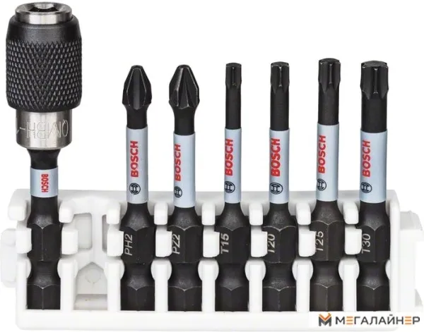 Набор бит Bosch 2608522327 (7 предметов) купить в Минске с доставкой
