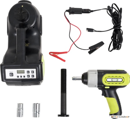 Автомобильный компрессор AutoHelp Набор 4в1 в чемодане с пультом дистанционного управления