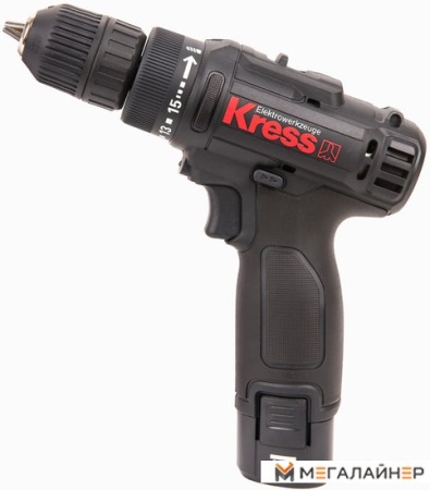 Дрель-шуруповерт Kress KU201.2 (с 2-мя АКБ, сумка) купить в Минске с доставкой